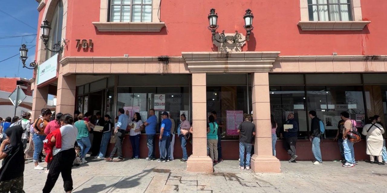 Llama INE a no dejar para el último trámite de credencial para votar