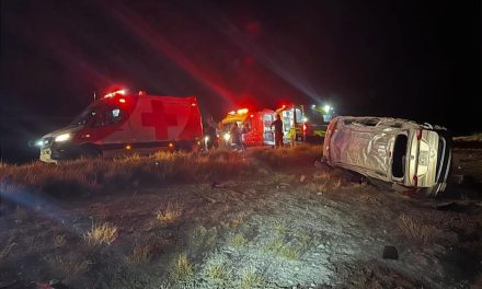 Mueren tres mujeres en volcadura durante la noche del jueves  en la Carretera 57