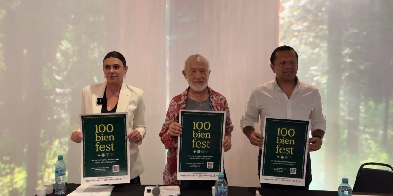 Presentan segunda edición de ‘100 Bien Fest’