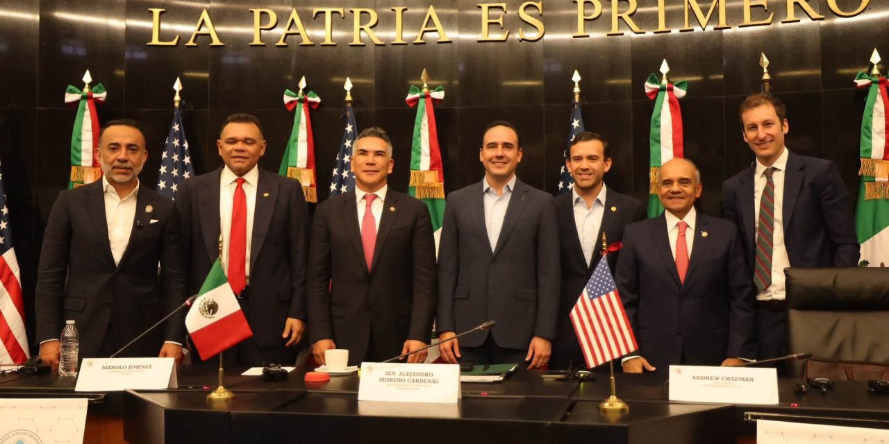 Manolo Jiménez presenta ante el Senado modelo de seguridad de Coahuila