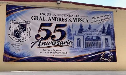 Secundaria Andrés S. Viesca celebra su 55 aniversario