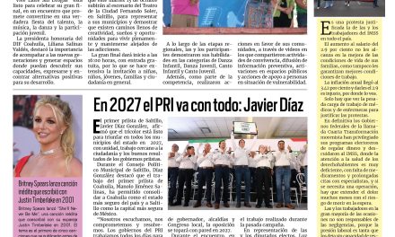 Portada RCG Carbonífera [11 de octubre de 2026] Lista gran final del concurso ‘Vive Libre Sin Drogas’; Celebran con cabalgata los 88 años del ejido Nueva Rosita y más…