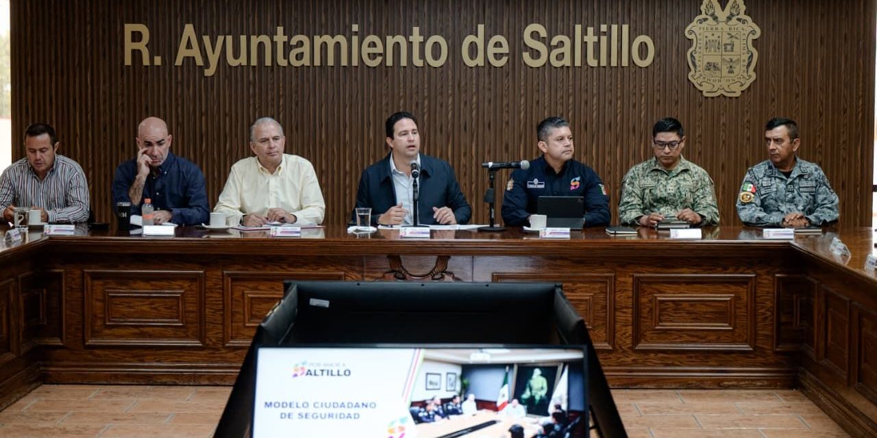 Con apoyo de cámaras de videovigilancia, detienen a 841 personas en Saltillo