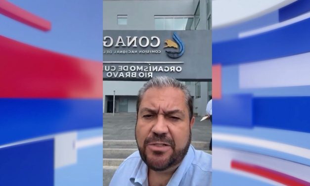 Acude Tomás Gutiérrez a oficinas de la CONAGUA