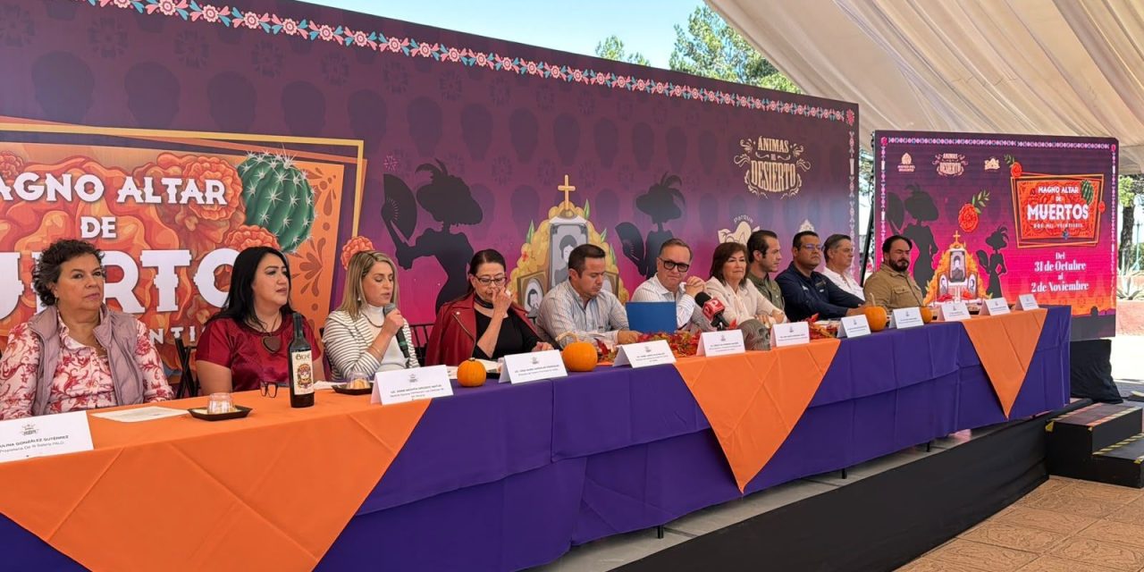 Este año volverá el Magno Altar de Muertos en el Parque Las Maravillas