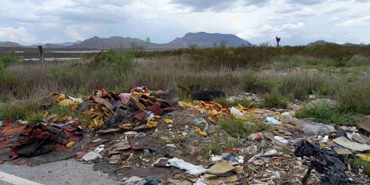 Endurecen multas en Ramos Arizpe para las personas que tiren basura