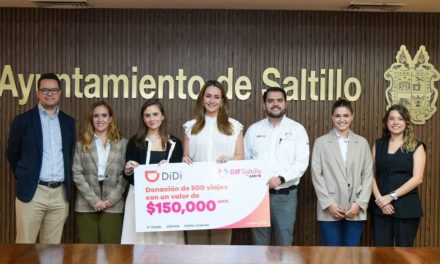 Gobierno Municipal de Saltillo y DiDi apoyarán traslados de beneficiarios del DIF