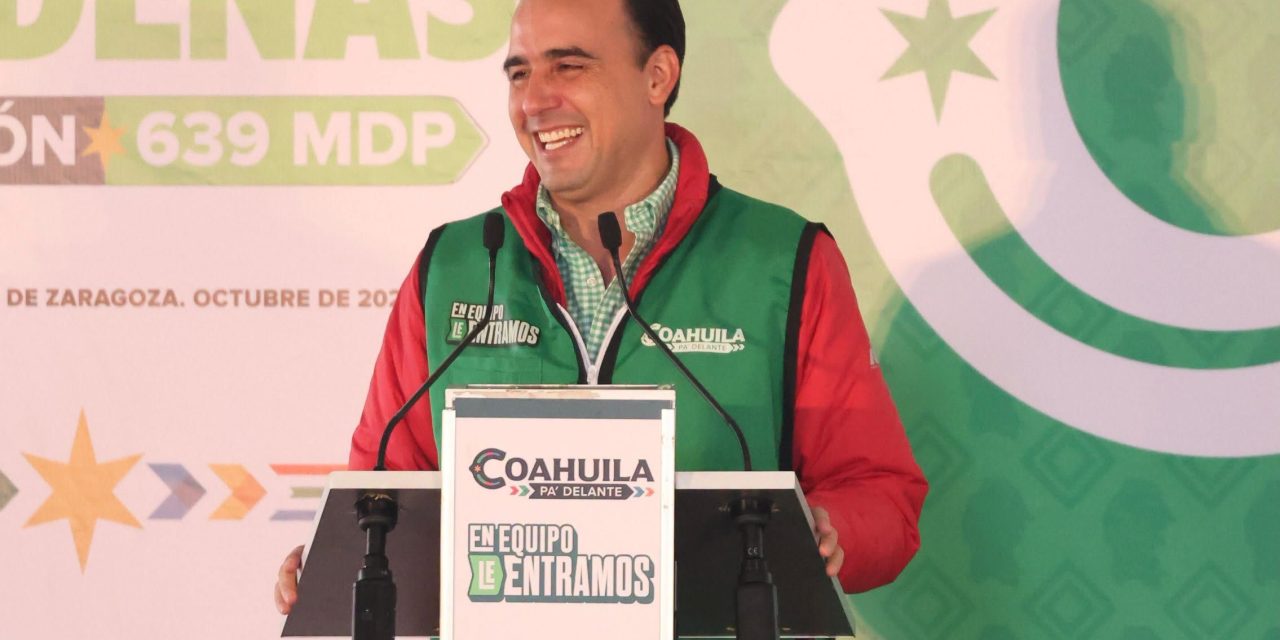 Inicia el recarpeteo del bulevar Salto del Agua en Ramos Arizpe