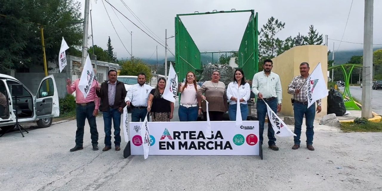 La alcaldesa de Arteaga lleva brigada a Bella Unión