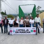La alcaldesa de Arteaga lleva brigada a Bella Unión