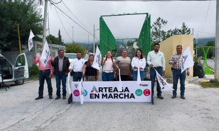 La alcaldesa de Arteaga lleva brigada a Bella Unión