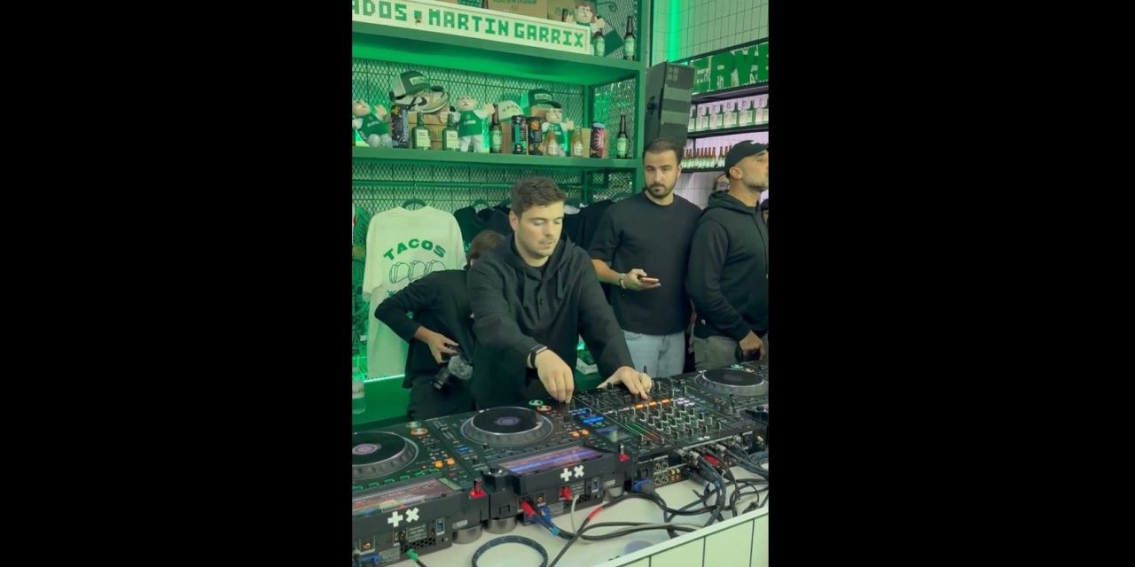 Martin Garrix sorprende con un concierto gratuito en taquería de la CDMX