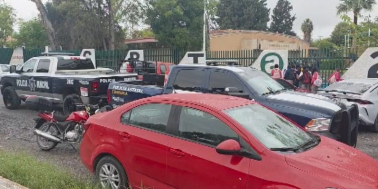 Realizan operativo mochila en el  CBTA 21 de Parras