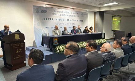 Rinde tercer informe director de la Facultad de Medicina de la UAdeC