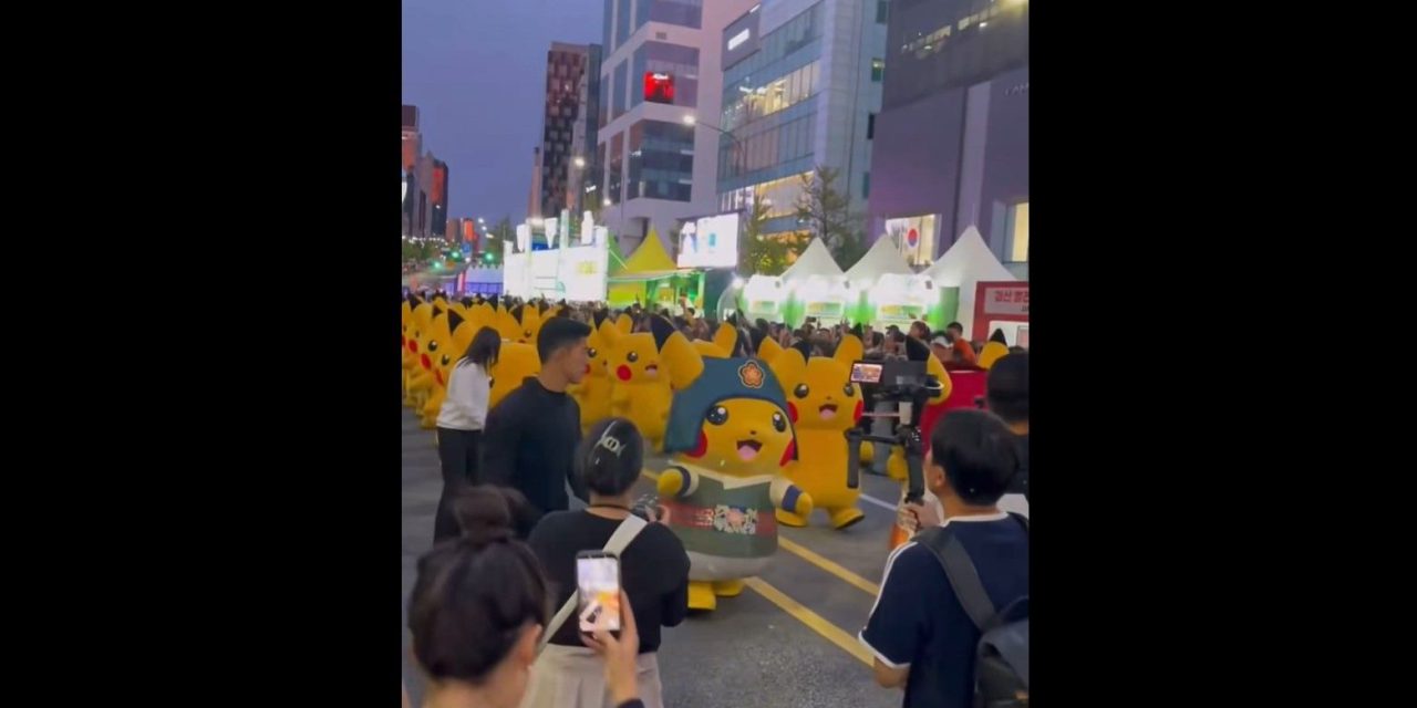 Corea del Sur se llena de magia con el desfile masivo de Pikachus
