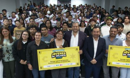 Reciben más de 250 estudiantes apoyos del programa ‘Jóvenes Echados Pa´delante’