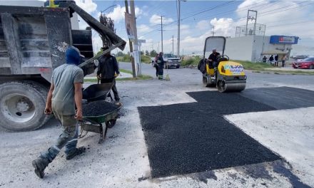 Sumarán nueve cuadrillas externas de bacheo para apoyar los trabajos en Saltillo