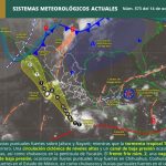 Lluvias muy fuertes, rachas de viento y posible formación de torbellinos se prevén en Coahuila